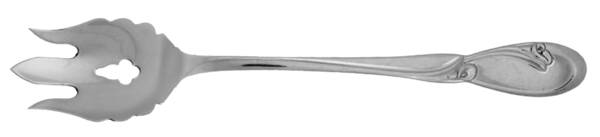 Calla Lily (Stainless) Vegetable Serving Fork Solid  HC