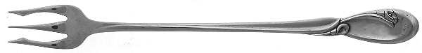 Calla Lily (Stainless) Cocktail/Seafood Fork