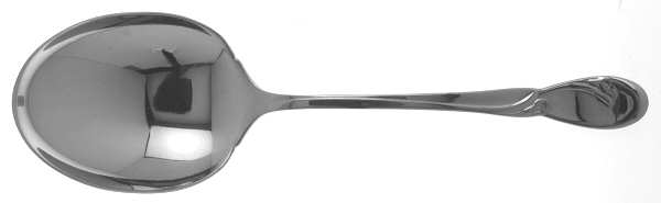 Calla Lily (Stainless) Solid Smooth Casserole Spoon