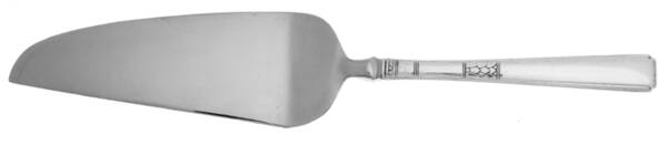 Capri (Silverplate, 1935) Pie and Cake Server with Stainless Blade HC