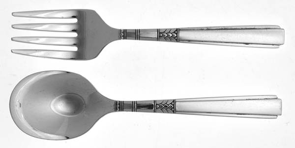 Capri (Silverplate, 1935) 2 Pc Baby Set (BF, BS)