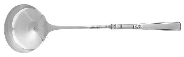 Capri (Silverplate, 1935) Hollow Handle Soup Ladle with Solid Bowl