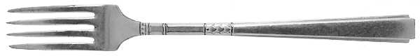 Capri (Silverplate, 1935) Grille Fork (Viande)