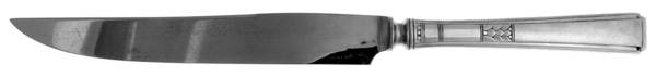 Capri (Silverplate, 1935) Large Stainless Blade Roast Carving Knife