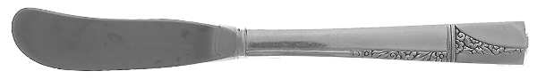 Caprice (Silverplate, 1937) Butter Spreader Hollow Hdl-Paddle/Stainless Blade