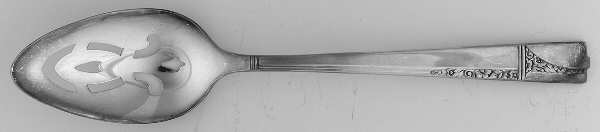 Caprice (Silverplate, 1937) Pierced Tablespoon (Serving Spoon)