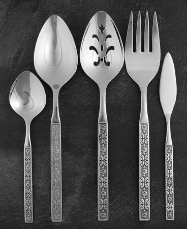 Capri (Stainless) 5 Piece Hostess Set