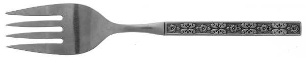 Capri (Stainless) Medium Solid Cold Meat Serving Fork