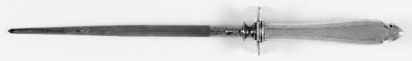 Cardinal (Silverplate, 1920) Small Steel Rod Sharpener Knife