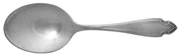 Cardinal (Silverplate, 1920) Straight Handle Baby Spoon
