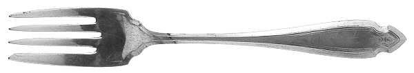 Cardinal (Silverplate, 1920) Individual Salad Fork