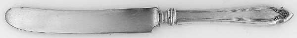 Cardinal (Silverplate, 1920) Old French Hollow Knife with Bolster
