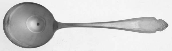 Cardinal (Silverplate, 1920) Round Bowl Soup Spoon (Gumbo)