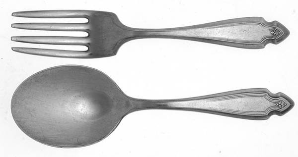 Cardinal (Silverplate, 1920) 2 Pc Baby Set (BF, BS)