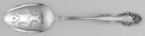 Carlton (Silverplate, 1898) Pierced Tablespoon (Serving Spoon) CM