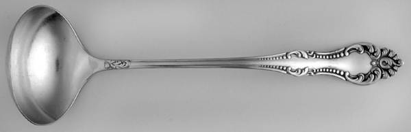 Carlton (Silverplate, 1898) Solid Piece Cream Ladle