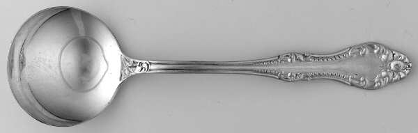Carlton (Silverplate, 1898) Round Bowl Soup Spoon (Bouillon)