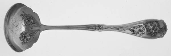 Carnation (Silverplate, 1908) Solid Piece Cream Ladle