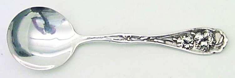 Carnation (Silverplate, 1908) Round Bowl Soup Spoon (Bouillon)