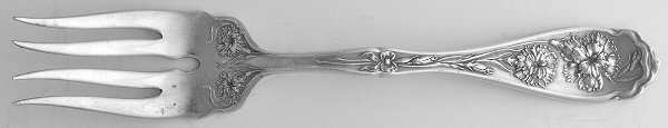 Carnation (Silverplate, 1908) Individual Salad Fork
