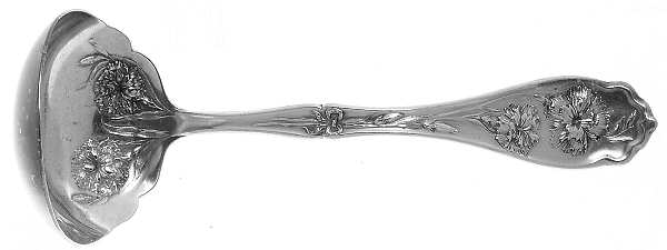Carnation (Silverplate, 1908) Solid Gravy Ladle
