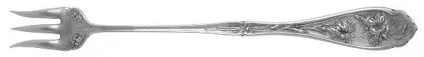 Carnation (Silverplate, 1908) Cocktail/Seafood Fork