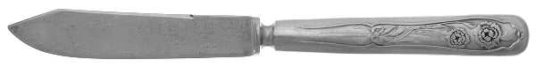 Carnation (Silverplate, 1908) Individual Solid Fruit Knife