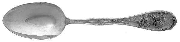 Carnation (Silverplate, 1908) Place/Oval Soup Spoon