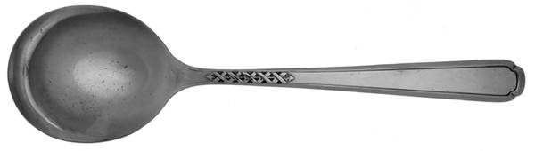 Carnival (Silverplate, 1937) Round Bowl Soup Spoon (Gumbo)