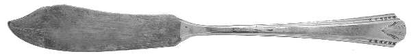 Casino (Silverplate, 1931) Flat Handle Master Butter Knife