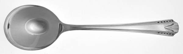 Casino (Silverplate, 1931) Round Bowl Soup Spoon (Gumbo)