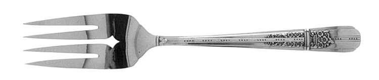 Celebrity-Wild Rose (Silverplate, 1939) Individual Salad Fork