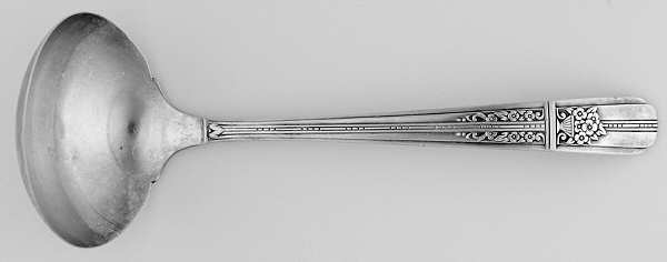 Celebrity-Wild Rose (Silverplate, 1939) Solid Gravy Ladle