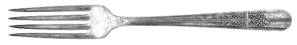 Celebrity-Wild Rose (Silverplate, 1939) Fork