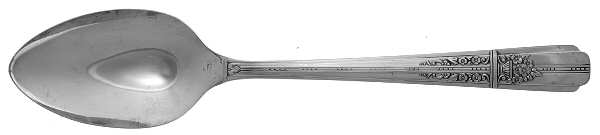 Celebrity-Wild Rose (Silverplate, 1939) Place/Oval Soup Spoon