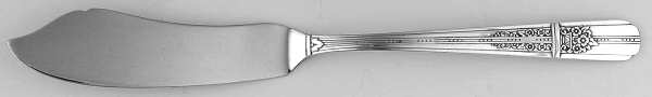 Celebrity-Wild Rose (Silverplate, 1939) Flat Handle Master Butter Knife