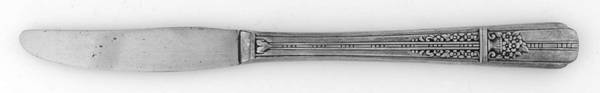 Celebrity-Wild Rose (Silverplate, 1939) Modern Hollow Grille Knife