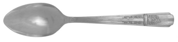 Celebrity-Wild Rose (Silverplate, 1939) Five O'Clock Teaspoon