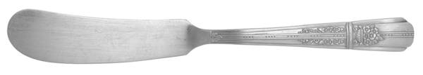 Celebrity-Wild Rose (Silverplate, 1939) Flat Handle Butter Spreader