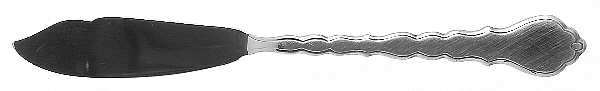 Cello (Stainless, Betty Crocker) Flat Handle Master Butter Knife