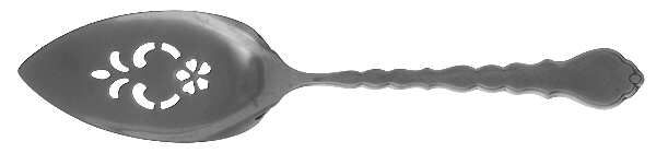 Cello (Stainless, Betty Crocker) Pierced All Stainless Pie Server