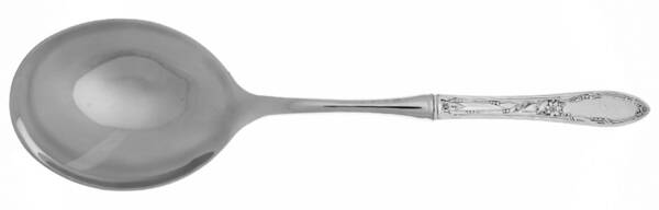 Chateau (Silverplate, 1934) Casserole Spoon with Smooth Stainless Bowl HC