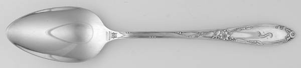 Chateau (Silverplate, 1934) Monogram Tablespoon (Serving Spoon)