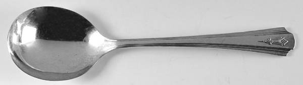 Charmion (Silverplate, 1933) Round Bowl Soup Spoon (Gumbo)