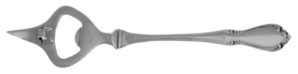 Chateau (Stainless, Glossy) Bottle/Can Opener with Stainless Bowl HC