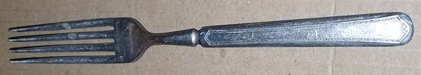 Chatauqua (Silverplate, 1916) Indented Solid Handled Fork
