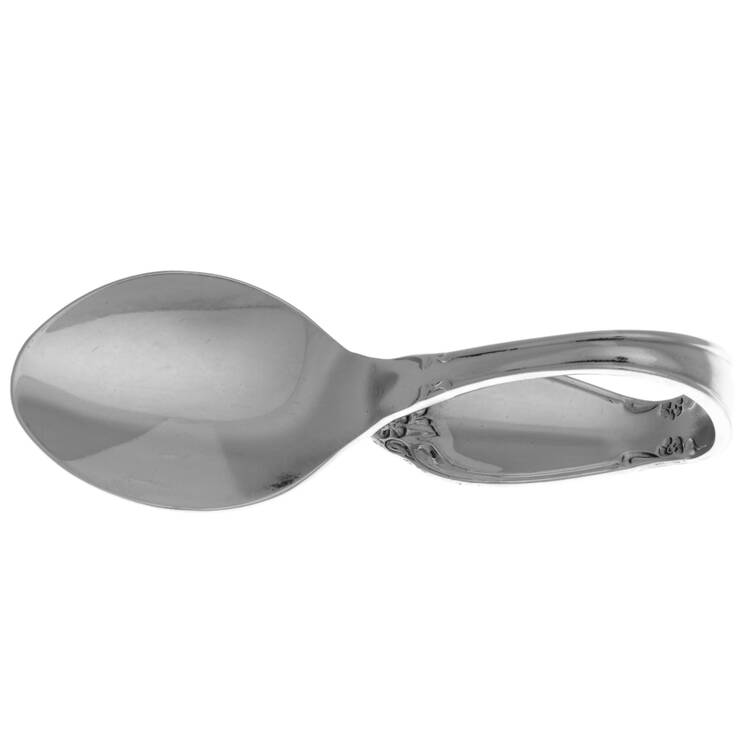 Chatelaine (Stainless) Baby Spoon with Curved Handle HC