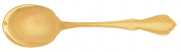 Chateau (Gold Electroplate) Sugar Spoon