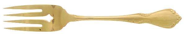 Chateau (Gold Electroplate) Individual Salad Fork