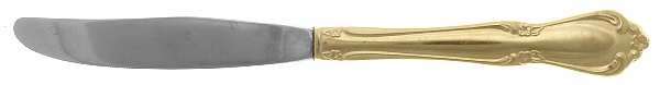 Chateau (Gold Electroplate) Modern Hollow Knife